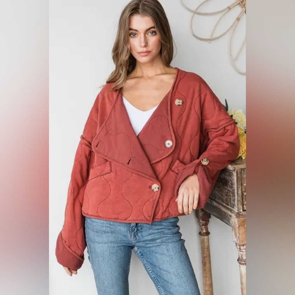 Oli & Hali Rust Utility Jacket